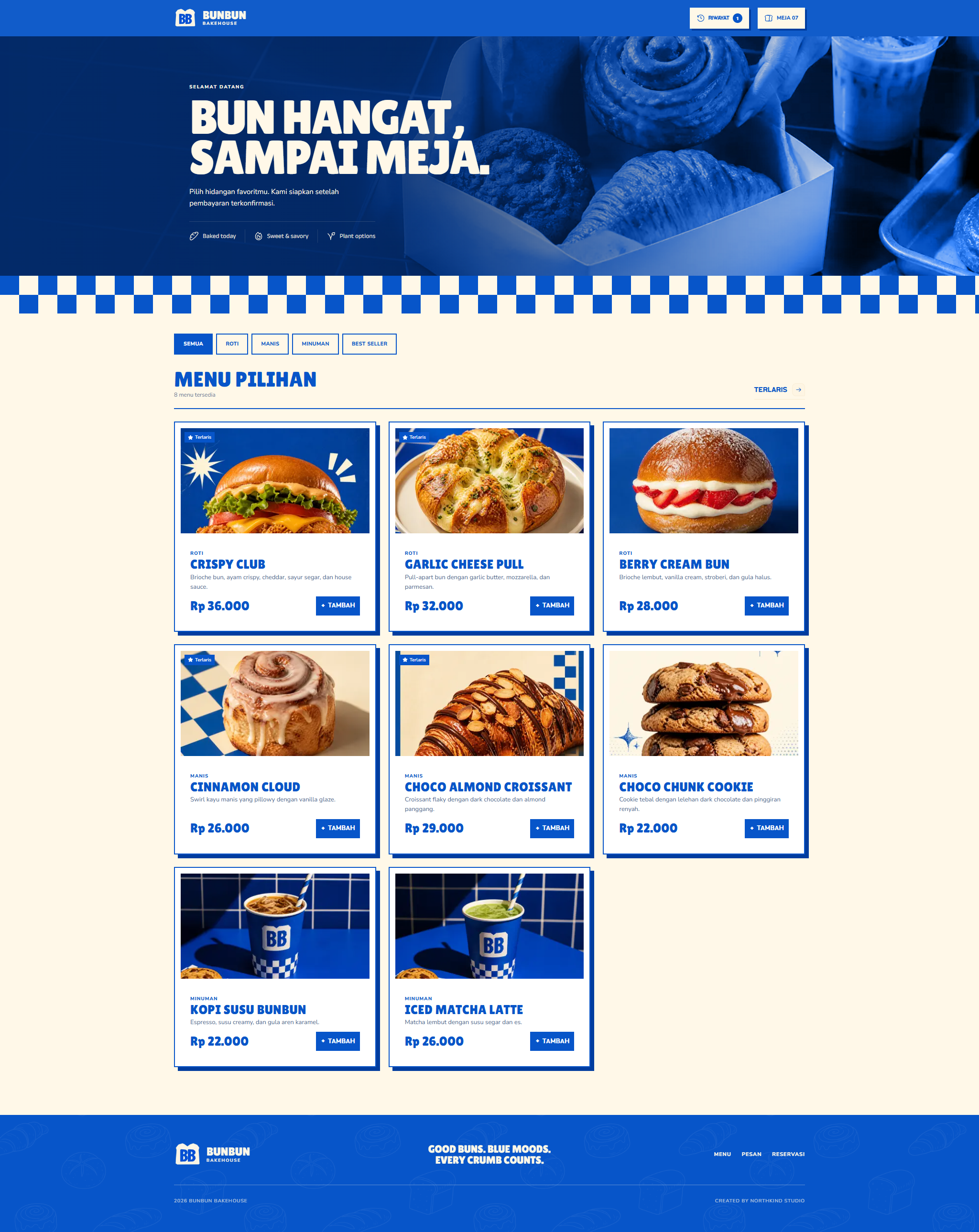 Bunbun Group QR Ordering System — 2