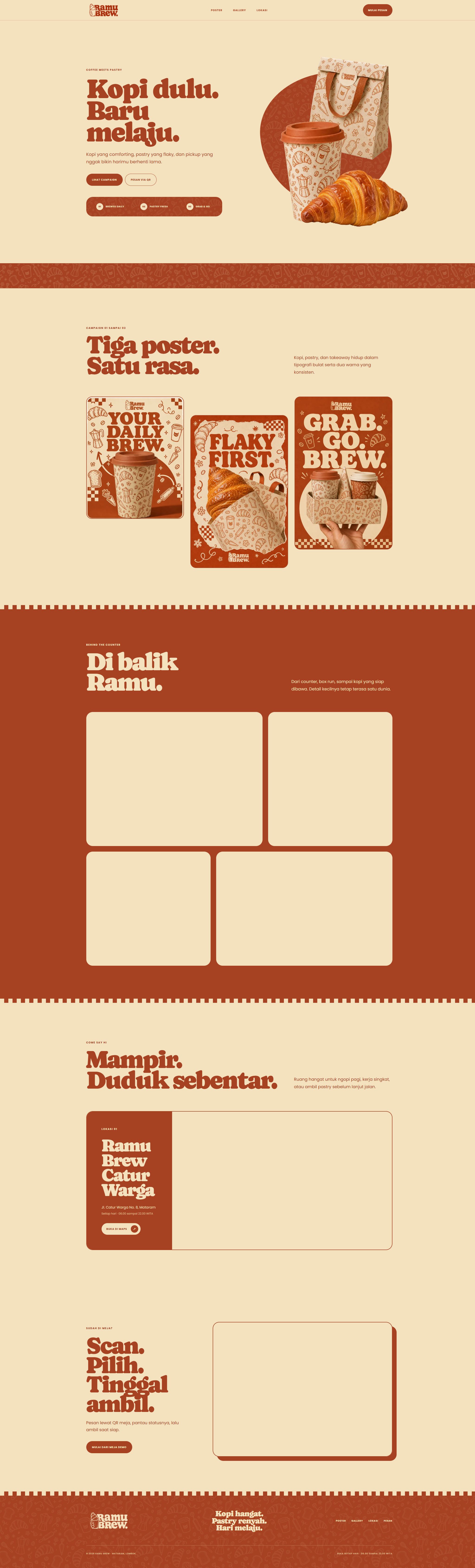 Ramu Brew Cafe Self-Service System — 1