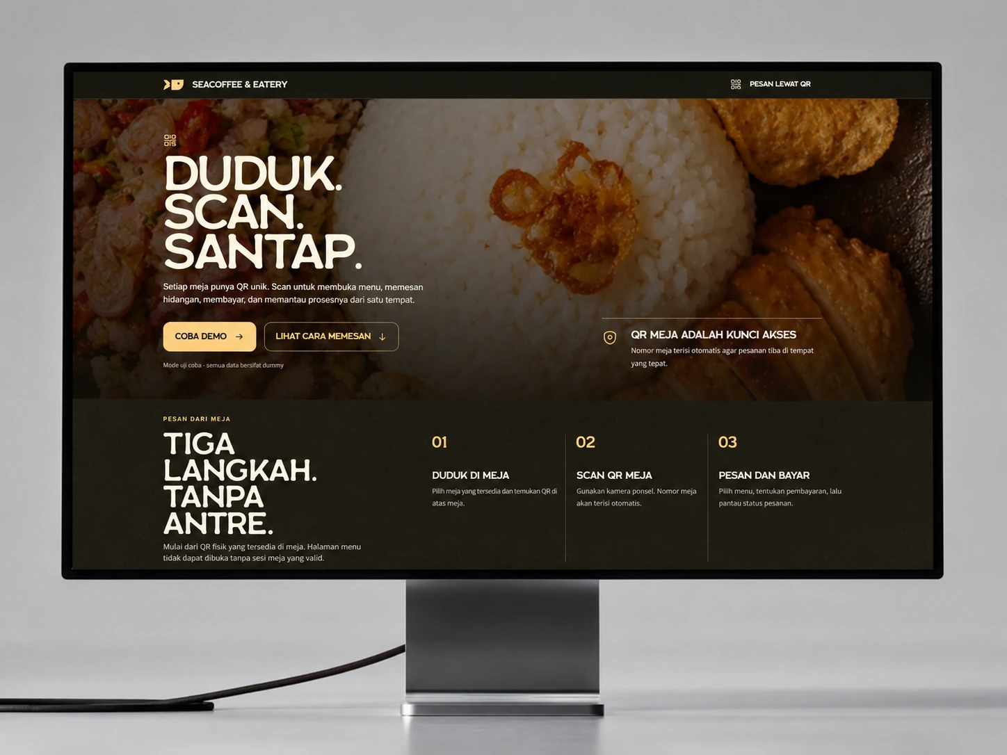 DineFlow cafe and restaurant QR ordering system introduction