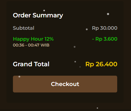MineHive checkout order summary with active discount