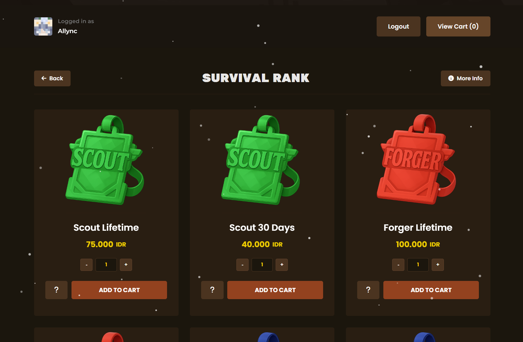 MineHive Minecraft Server Store — 2